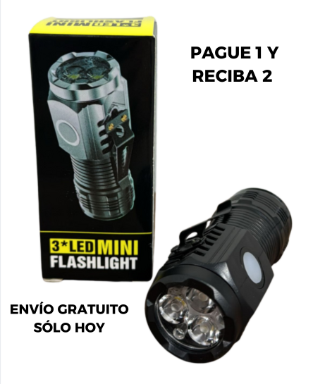 MegaLuz Pro™ - ¡Linterna ExtraPotente! compre 1 lleve 2 + Envío gratis